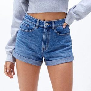 PacSun Medium Blue Mom Shorts Sz 30